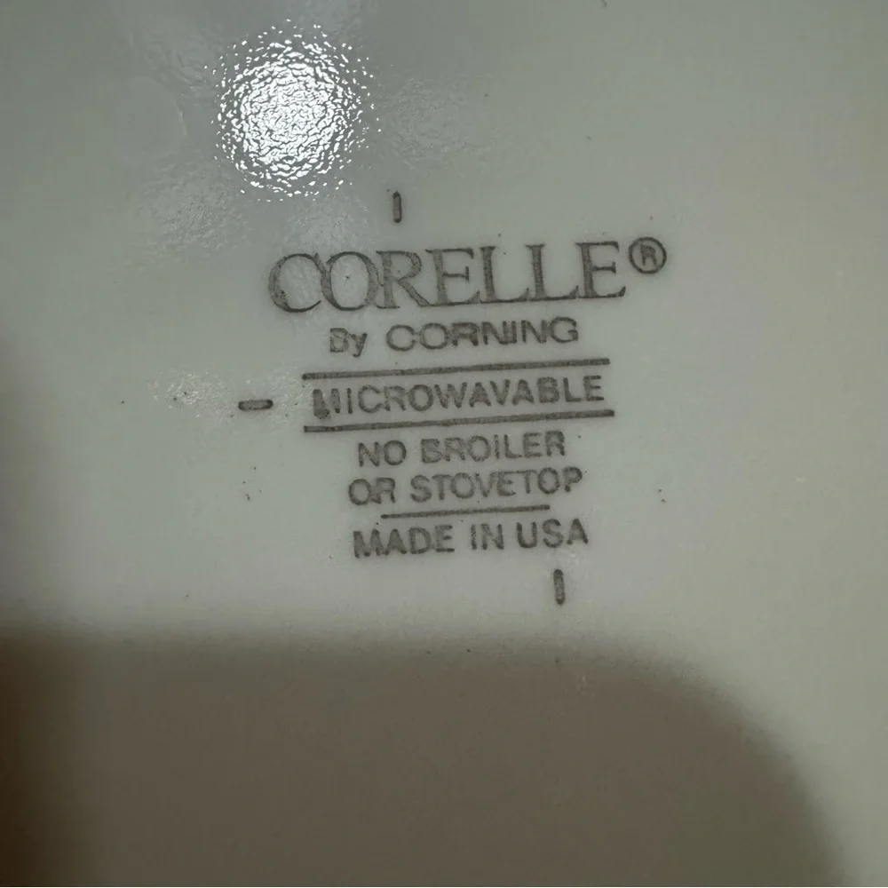 Corelle Set Of 11 ROSEMARIE Bread & Butter Dessert Plates 6 3/4